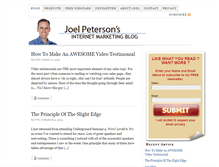 Tablet Screenshot of joelsnews.com